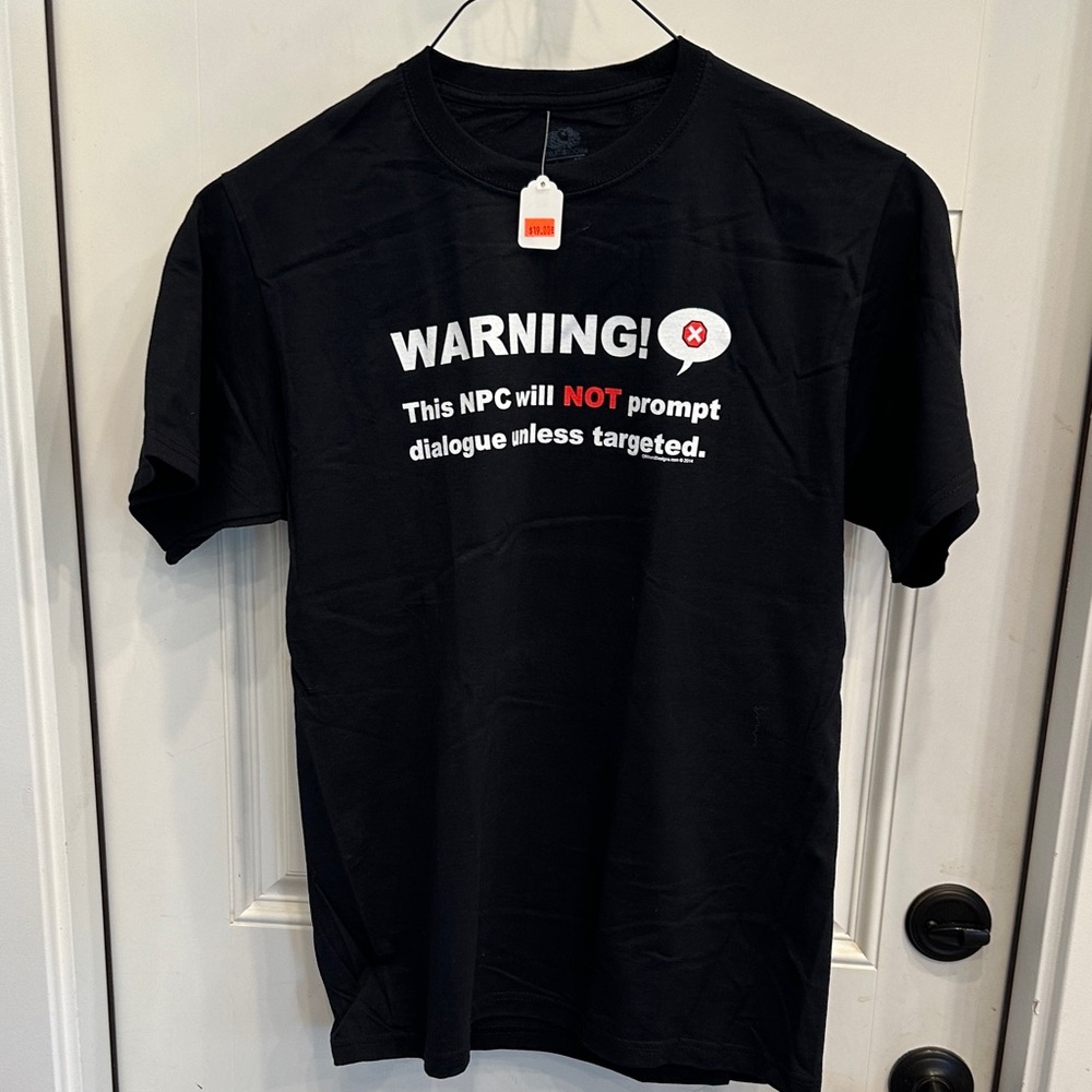 NWT Black Graphic T-Shirt